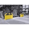 Arceau de protection industriel avec plaque anti encastrement