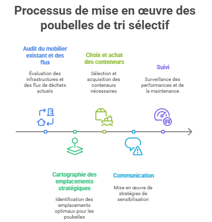 Infographie : Guide déploiement du tri sélectif pour les collectivités
