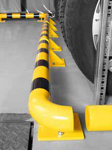 Exemple d'usage Protection modulable angle 90°