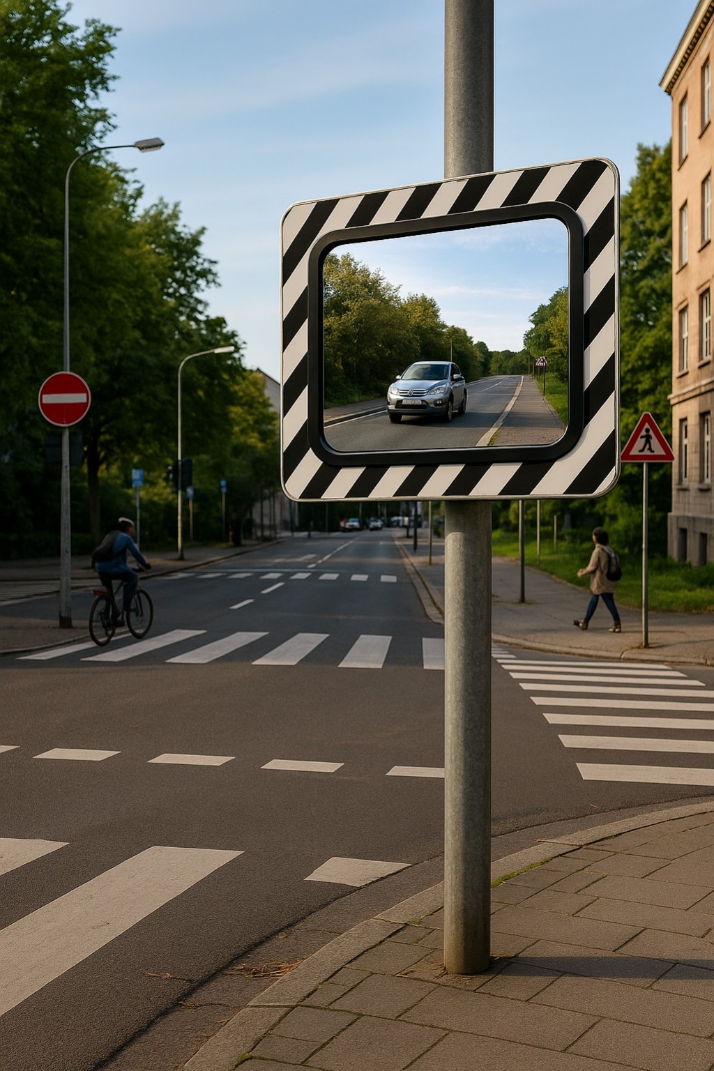 Miroirs routiers : sécuriser vos intersections urbaines en toute conformité