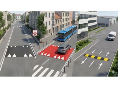 Ralentisseur, coussin berlinois, dos d’âne : lequel choisir selon votre voirie ?